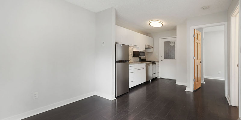 Twenty37 Apartments Boulder - 1 Bedroom Apartment - Living Area