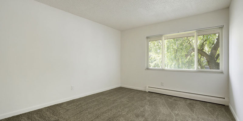 Twin Pines Apartments Boulder - 2-Bedroom Apartment - Bedroom 2 - window