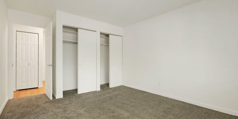 Twin Pines Apartments Boulder - 2-Bedroom Apartment - Bedroom 2 - Closet