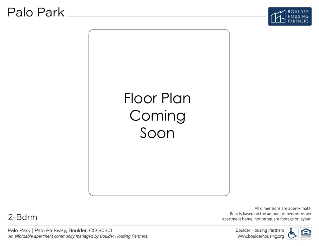 Palo Park Two-Bedroom Apartment Floor Plan Coming Soon