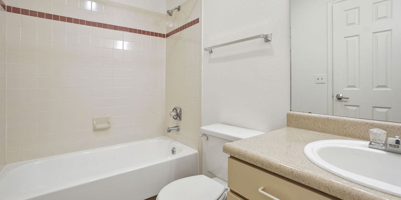 Trout Farms - Boulder Affordable Rentals - Two Bedroom Apartment - Bathroom 1