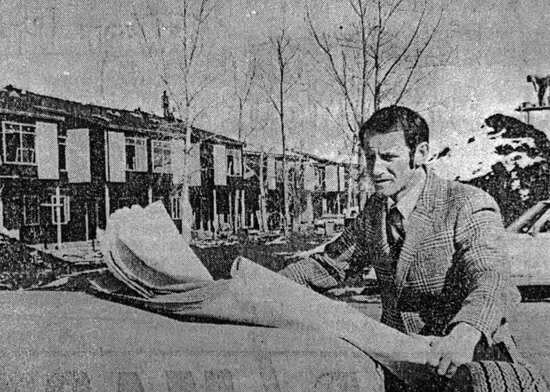 Photo Courtesy Daily Camera: John Hooyer, our first Executive Director, oversaw the construction of the Manhattan community in 1971