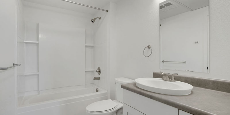 30PRL Boulder Affordable Rental - Magnolia - Two Bedroom Apartment - Bathroom