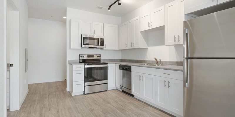 30PRL Boulder Affordable Rental - Mesa - One Bedroom Apartment - Kitchen (2)